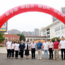 市区教育局领导及片区学校负责人检查我校秋季学期开学工作